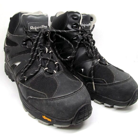 Refrigiware 146CR ASTM Mens Black Waterproof Vibram Insulated Boots US 12 VGC main image 14